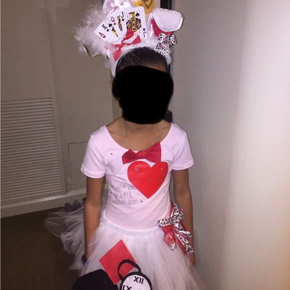 Homemade Alice in Wonderland White Rabbit Costume - Picture 6 of 6